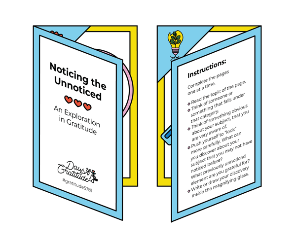 Noticing the Unnoticed: Magnifying Glass Activity Booklet - Days